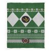 3D Mighty Morphin Power Ranger Green Ugly Christmas Custom Blanket