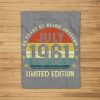 60 Year Old Vintage July 1961 Limited Edition 60Th Birthday Fleece Blanket