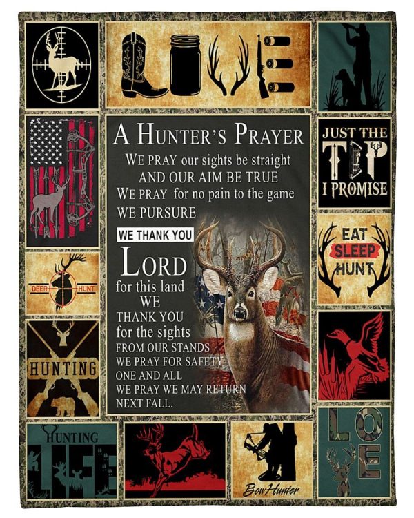 A Hunters Prayer Blanket