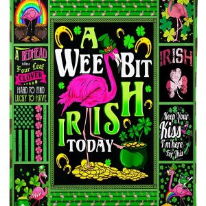 A Wee Bit Irish ToDay Keep Your Kiss Blanket