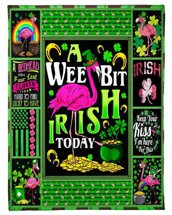 A Wee Bit Irish ToDay Keep Your Kiss Blanket