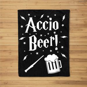 Welcome International Beer Day Fleece Blanket