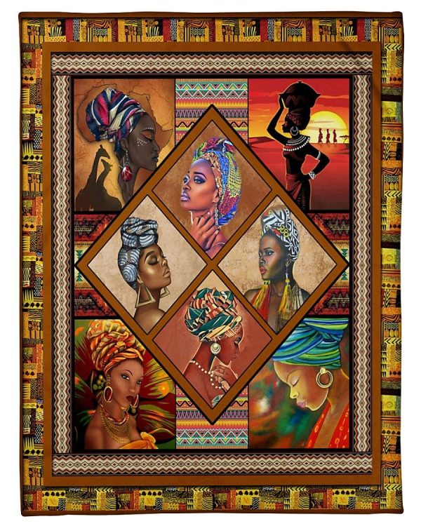 Africa Woman Blanket