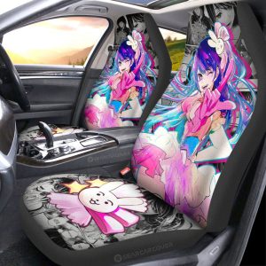 Ai Hoshino Car Seat Covers Custom Anime Car Accessories