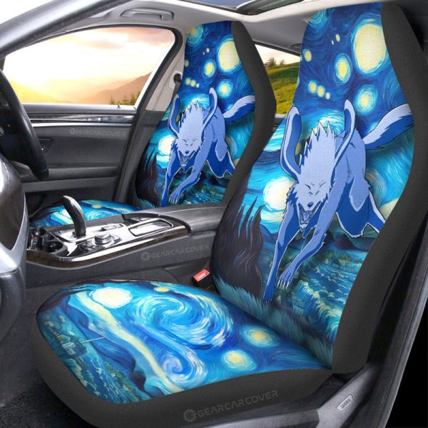 Akamaru Car Seat Covers Custom Starry Night Styles