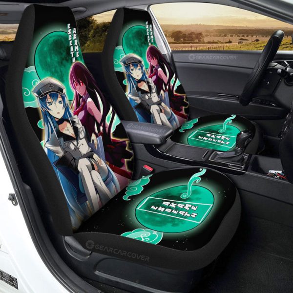 Akame And Esdeath Car Seat Covers Custom