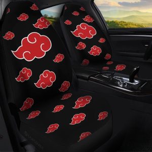 Akatsuki Cloud Car Seat Covers Custom Akatsuki Car Accessories