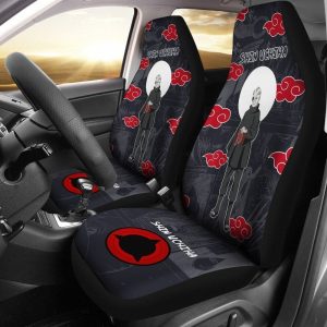 Akatsuki Shin Car Seat Covers Custom Anime Car Accessories