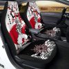 Akaza Car Seat Covers Custom Japan Style Anime Demon Slayer Car Interior Accessories