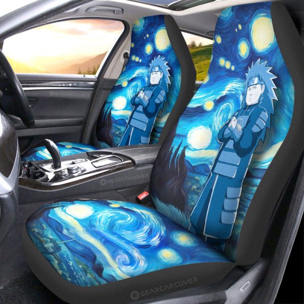 Akimichi Chouji Car Seat Covers Custom Starry Night Styles