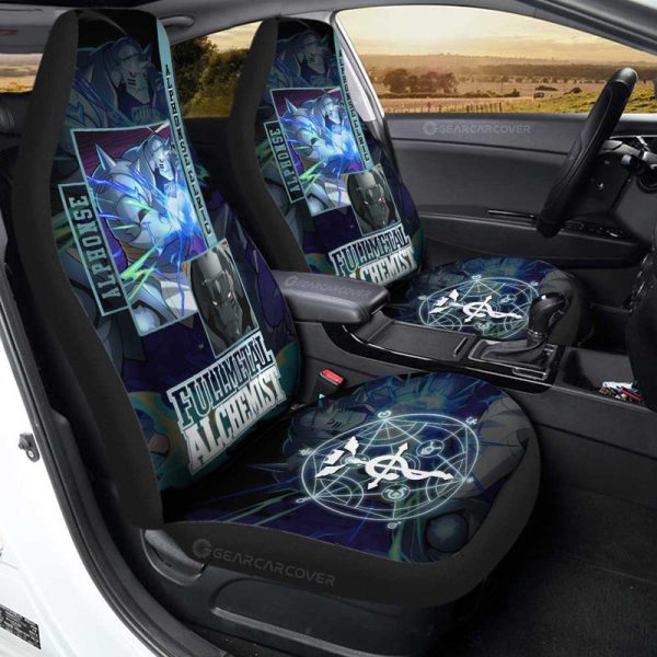 Alphonse Elric Car Seat Covers Custom