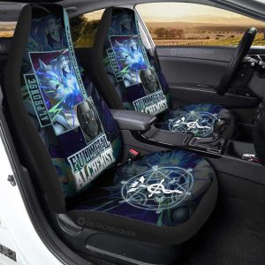 Alphonse Elric Car Seat Covers Custom Fullmetal Alchemist Anime