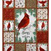 Always With You Cardinal Bird Blanket