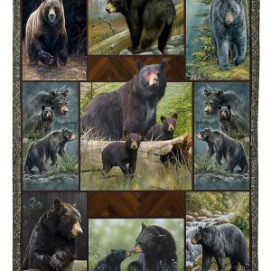 American Black Bear Blanket