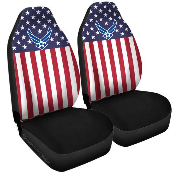 American Flag Military Air Force Car Seat Covers Custom Car Accessories