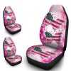 American Flag Pink Car Seat Covers Custom Pink Butterfly Car Accessories