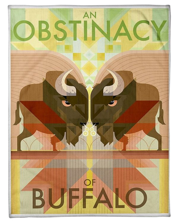 An Obstinacy Of Buffalo Blanket