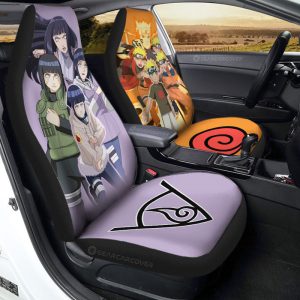 And Hinata Car Seat Covers Custom Anime Car Accessories