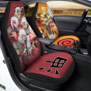 And Jiraiya Car Seat Covers Custom Anime Car Accessories