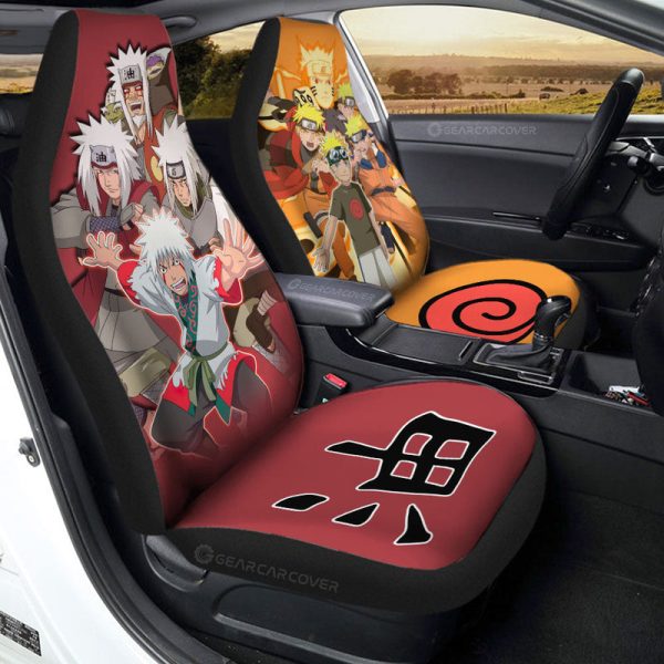 And Jiraiya Car Seat Covers Custom Anime Car Accessories