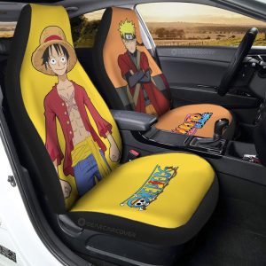 And Monkey D Luffy Car Seat Covers Custom Main Anime Heros