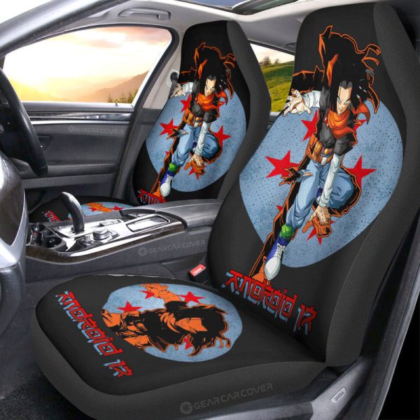 Android 17 Car Seat Covers Custom Car Accessories