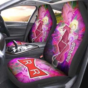 Android 18 Car Seat Covers Custom Car Accessories