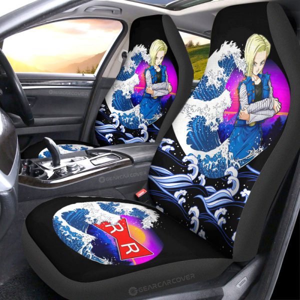 Android 18 Car Seat Covers Custom Car Interior Accessories