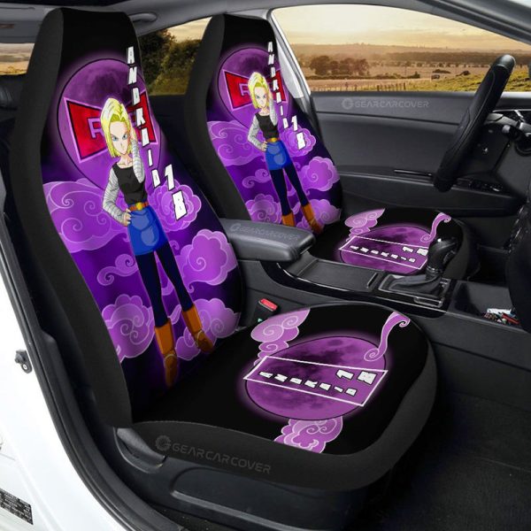 Android 18 Car Seat Covers Custom Car Interior Accessories