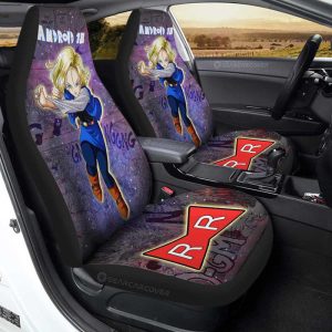 Android 18 Car Seat Covers Custom Galaxy Style Car Accessories