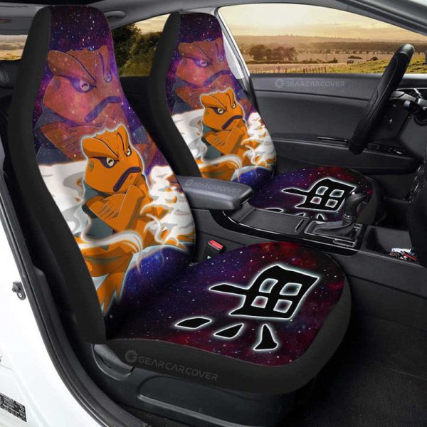 Anime Car Seat Covers Custom Gamakichi Galaxy Style Car Accessories