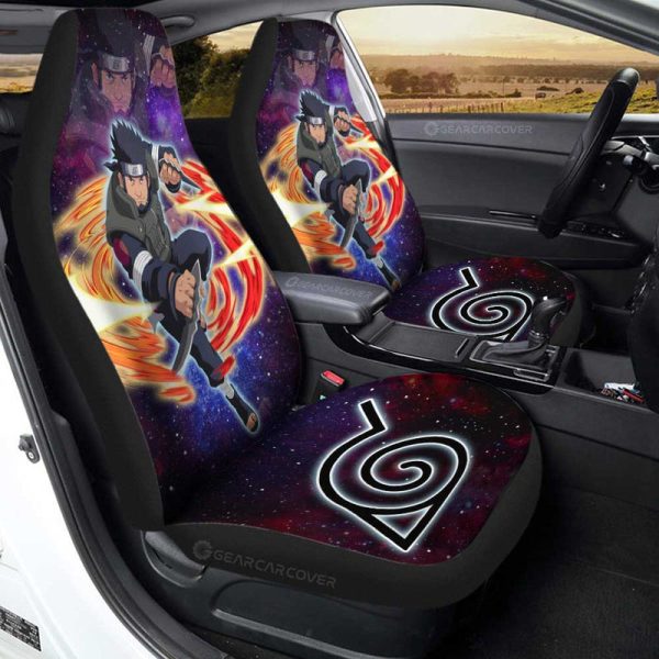 Anime Car Seat Covers Custom Sarutobi Asuma Galaxy Style Car Accessories