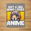 Anime Gift For N Girls Women Anime Merch Anime Lover Girl Fleece Blanket