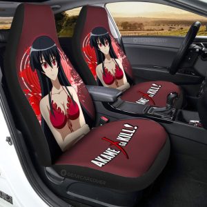 Anime Sexy Girl Akame Car Seat Covers Custom Akame Ga Kill Anime