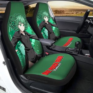 Anime Sexy Girl Tatsumaki Car Seat Covers Custom One Punch Man Anime Car Accessories