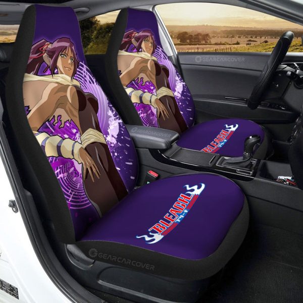 Anime Sexy Girl Yoruichi Car Seat Covers Custom Bleach Anime