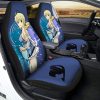 Anime Waifu Girl Lucy Heartfilia Car Seat Covers Custom Fairy Tail Anime Car Accessories