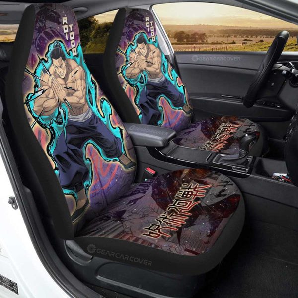 Aoi Todo Car Seat Covers Custom Galaxy Manga Style