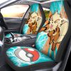 Arcanine Car Seat Covers Custom Car Accessories For Fans