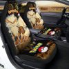 Arcanine Car Seat Covers Custom Tie Dye Style Anime Car Accessories