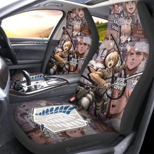 Armin Arlert Car Seat Covers Custom Car Interior Accessories