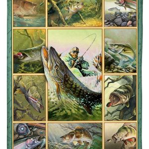 Art Fishing Blanket