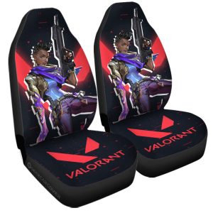 Astra Car Seat Covers Custom Valorant Agent