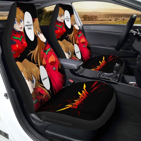 Asuka Langley Soryu Car Seat Covers Custom NGE