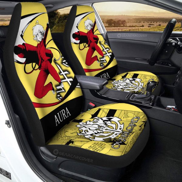 Aura Bella Fiora Car Seat Covers Custom Overlord Anime For Car