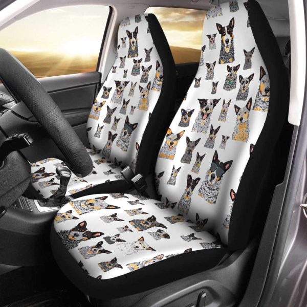 Australian Cattle Dog Car Seat Covers Custom Dog Car Accessories