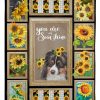 Australian Shepherd Sunshine Blanket