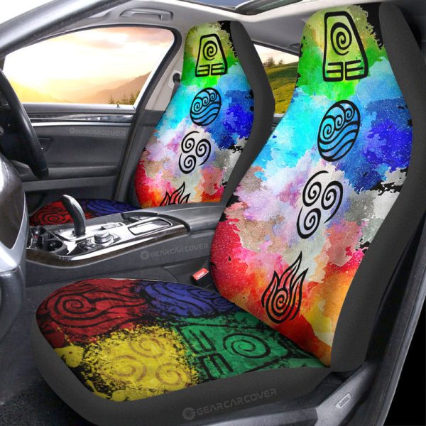 Avatar The Last Airbender Car Seat Covers Custom Car Accessories