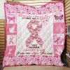 BC-Breast cancer survivor Quilt Blanket