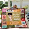 BC-Nurse Black Queen Living Her Best Life Quilt Blanket N2906